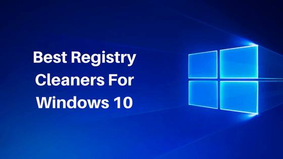 registry cleaner windows 10