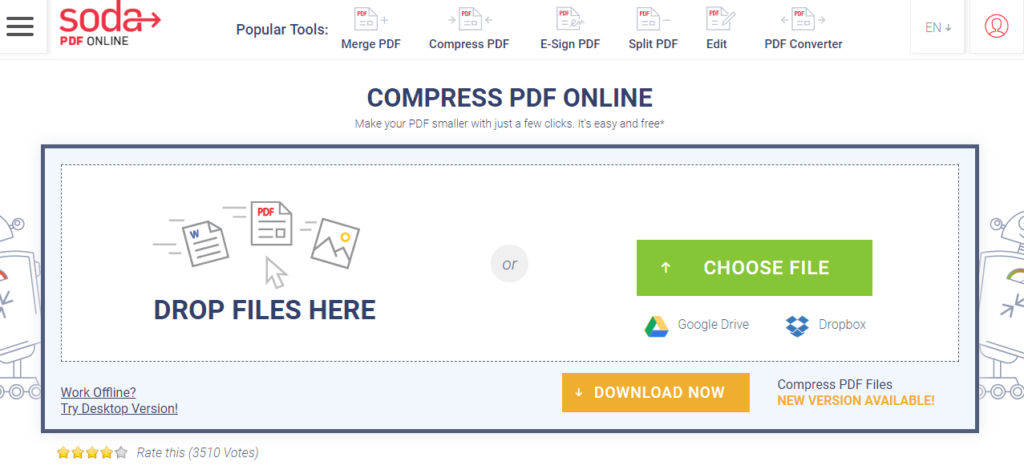 compress pdf mac online