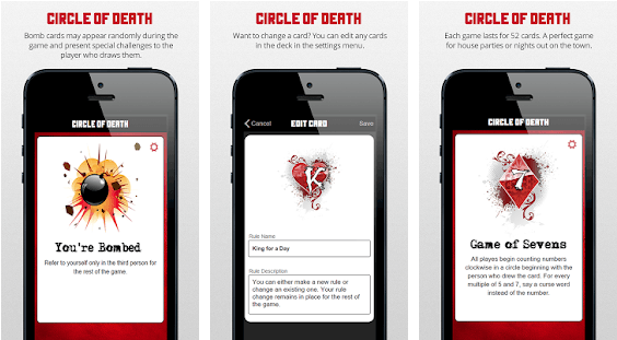 Circle of Death app