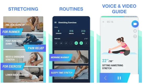 Stretching Exercise app