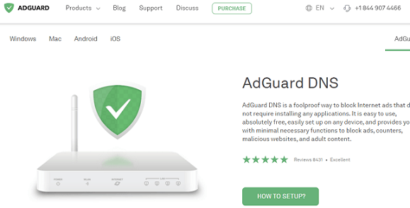 AdGuard website