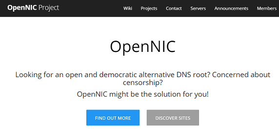 Opennic dns как использовать