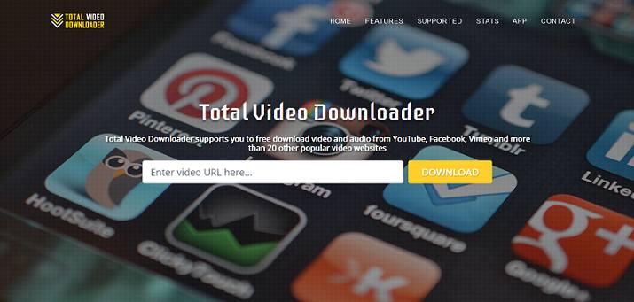 Total Video Downloader Website